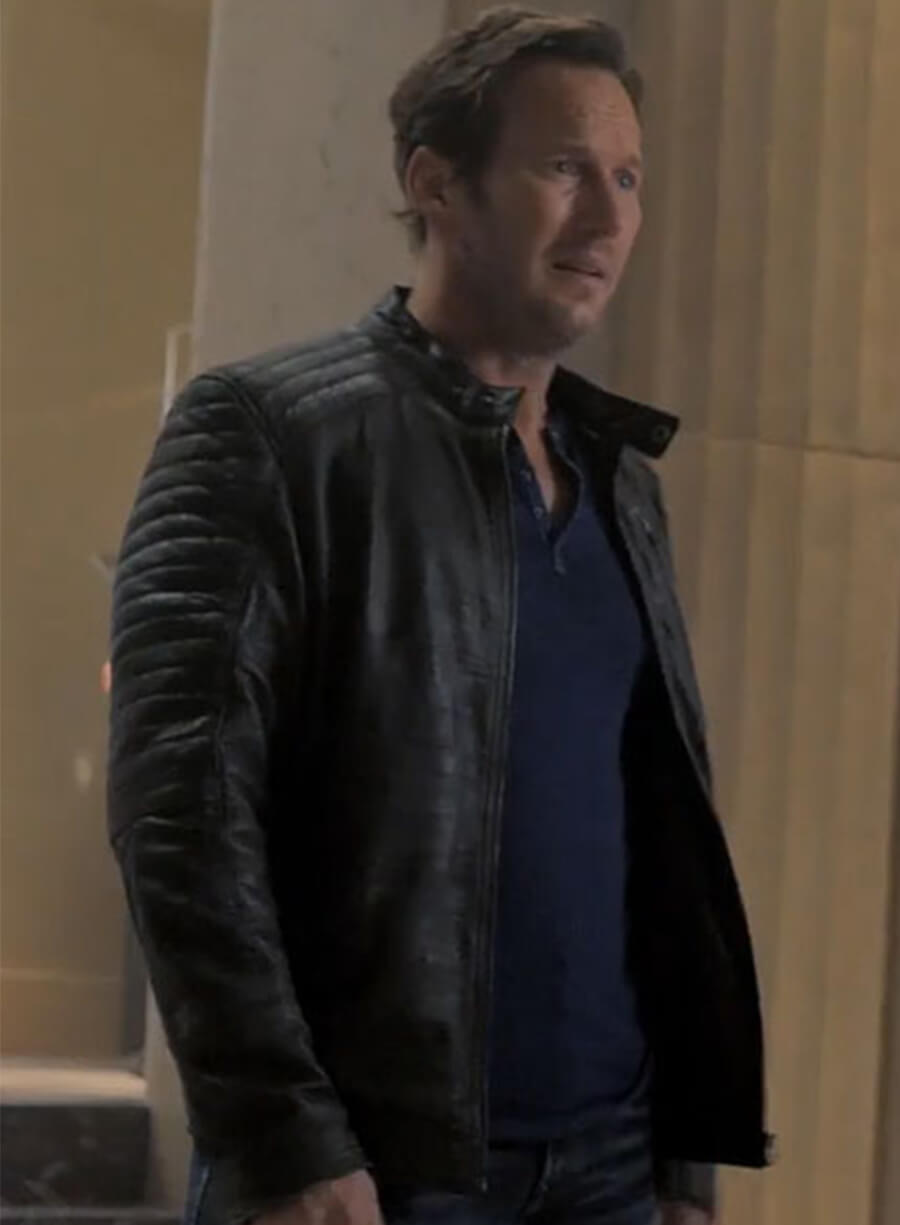 Harpoon Brian Harper Inspired Black Leather Jacket - Moonfall Style