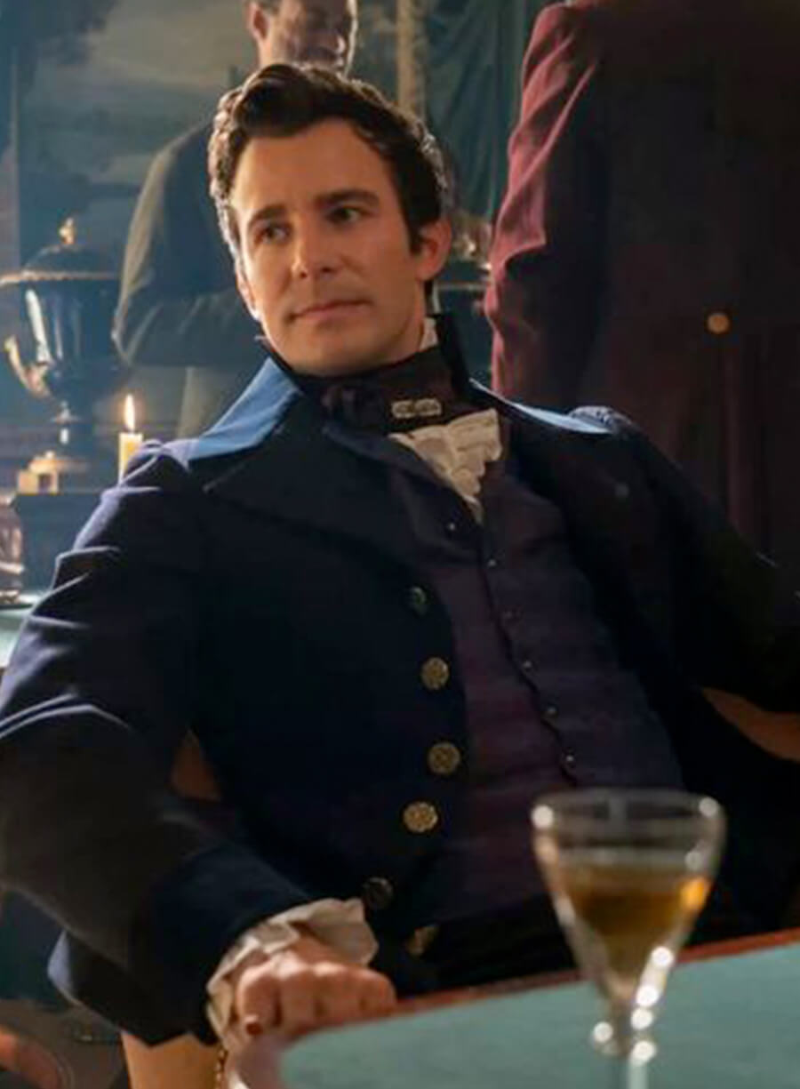Harpoon Benedict Bridgerton Inspired Blue Coat