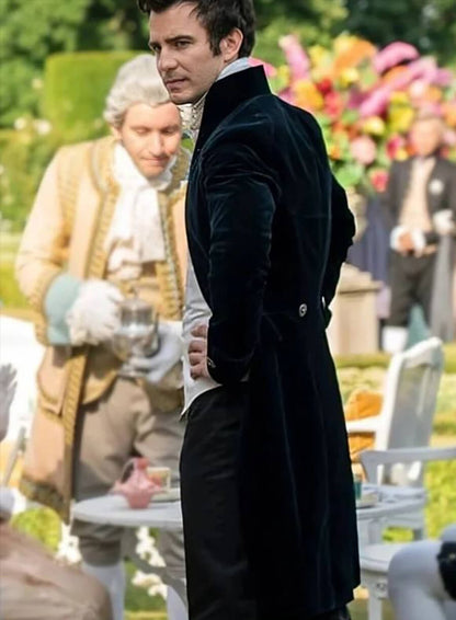 Bridgerton Colin Bridgerton Black Coat