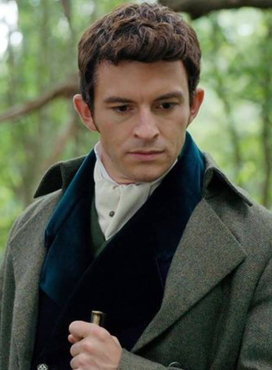 Harpoon Lord Anthony Bridgerton Inspired Gray Coat - Bridgerton S03 Style