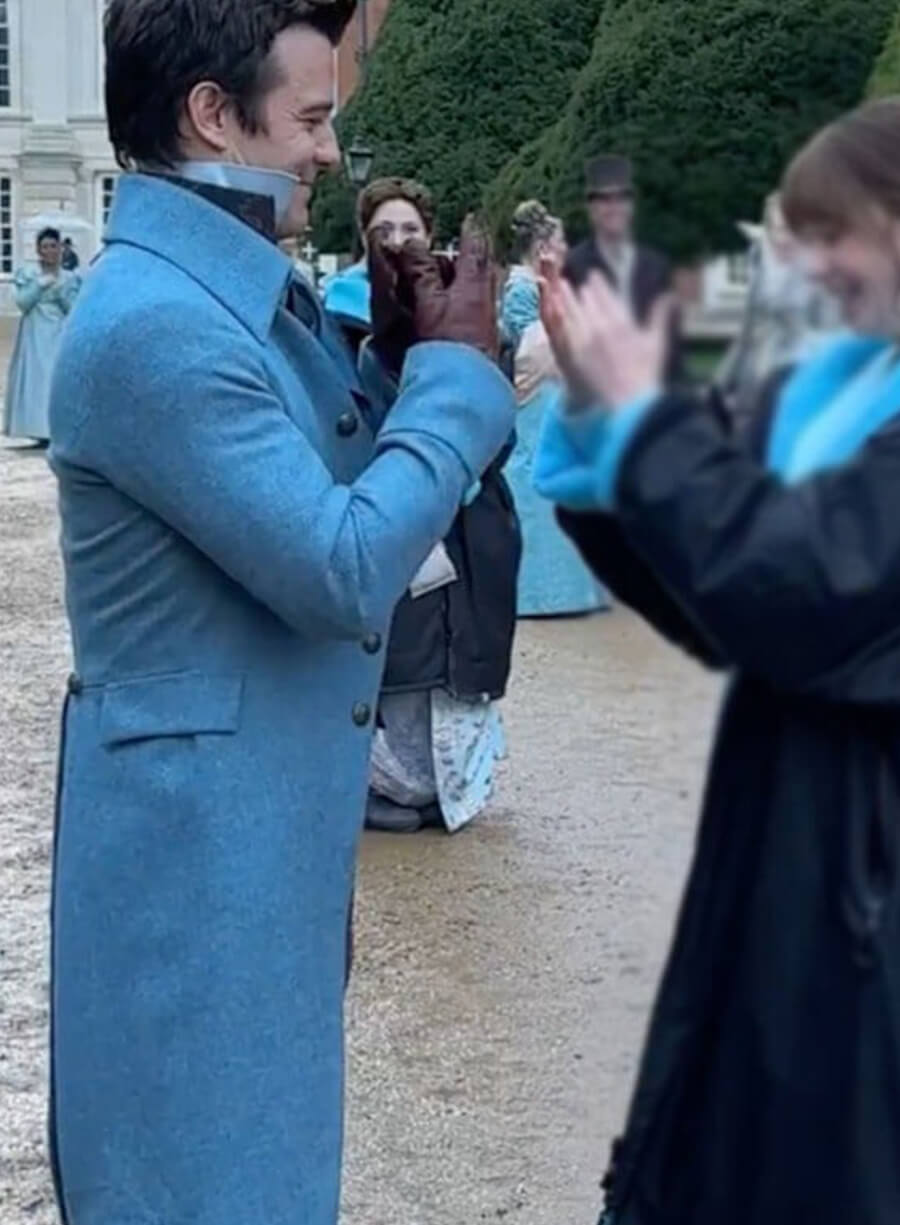 Harpoon Benedict Bridger Inspired Blue Coat - Bridgerton Style