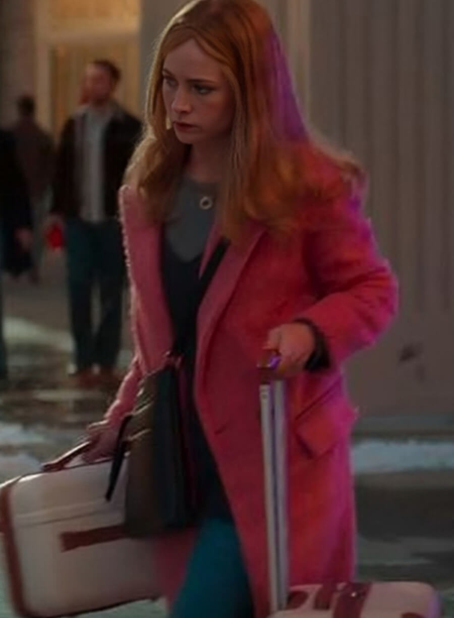 Harpoon Ashley Inspired Pink Coat - The Merry Gentlemen Style