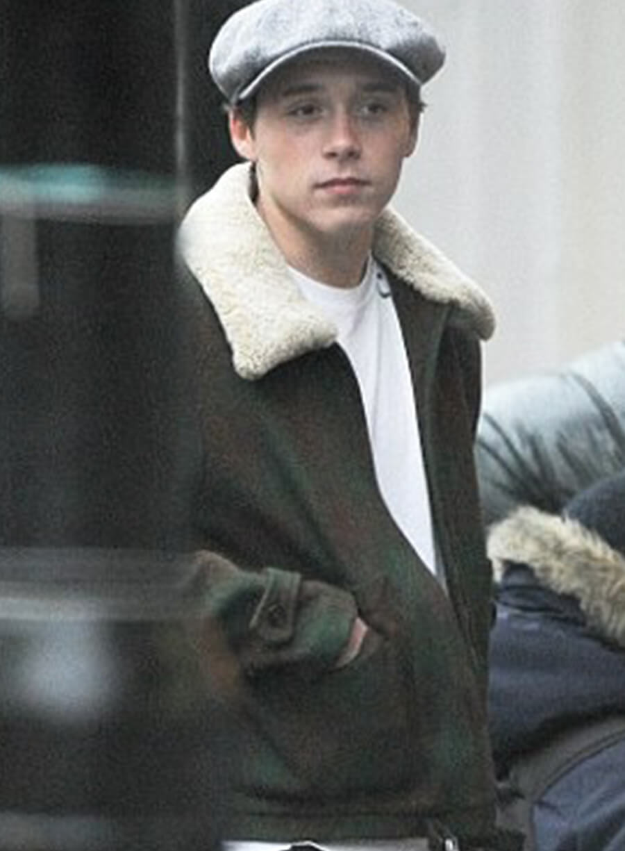 Harpoon Brooklyn Beckham Inspired Grey Wool Jacket