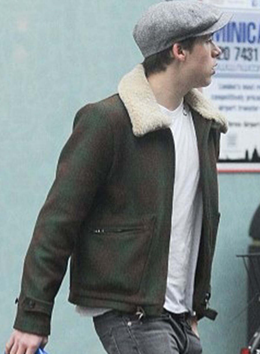 Harpoon Brooklyn Beckham Inspired Grey Wool Jacket