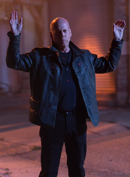 Harpoon Leonard Turner Inspired Black Real Leather Leather Jacket - Extraction 2015 Style