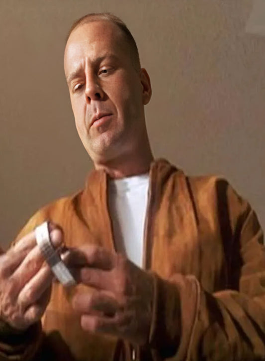 Harpoon DC Butch Coolidge Inspired Brown Bomber Jacket - Pulp Fiction Style