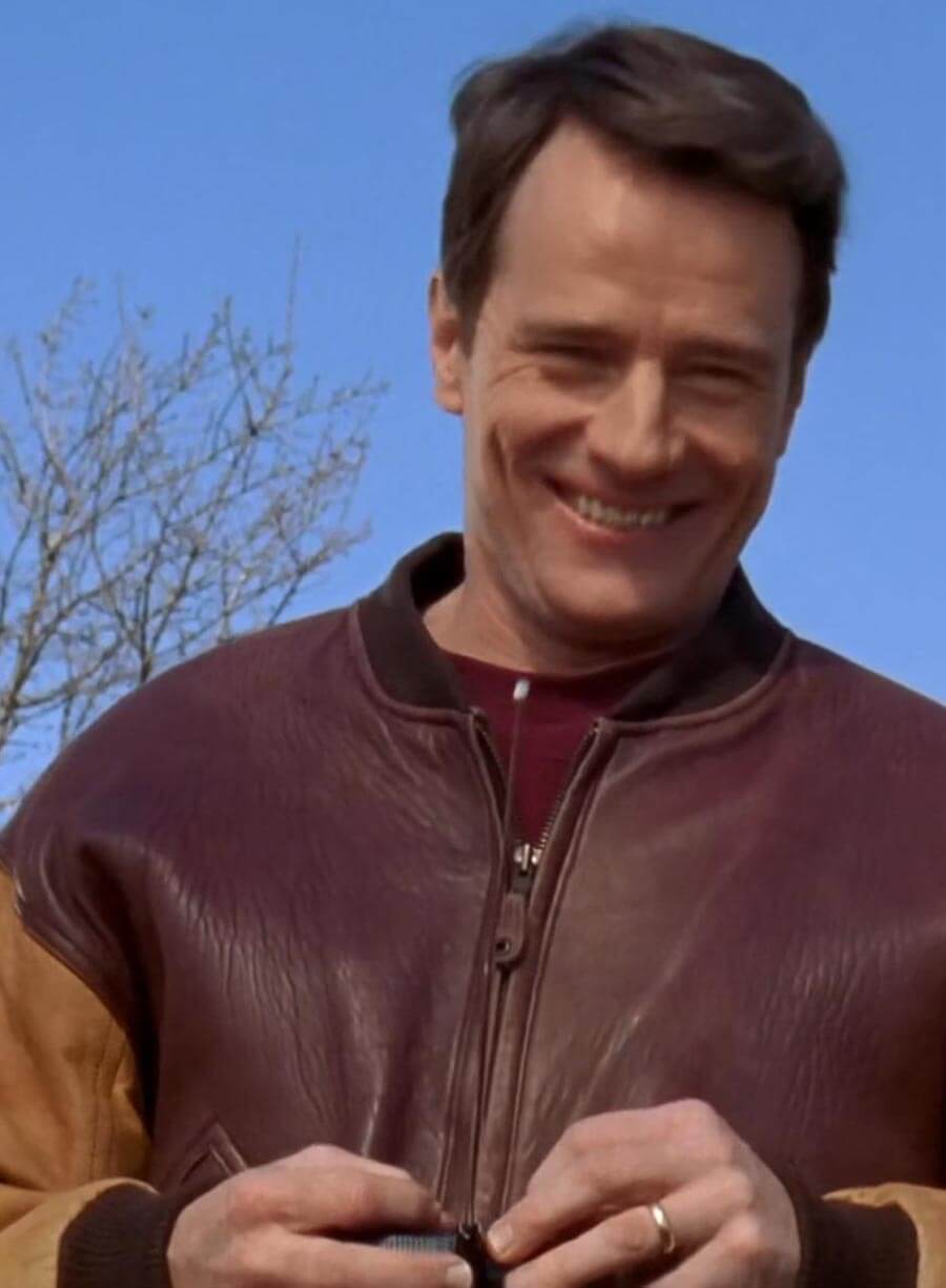 Harpoon Hal Inspired Brown Leather Jacket - Malcolm in the Middle Style