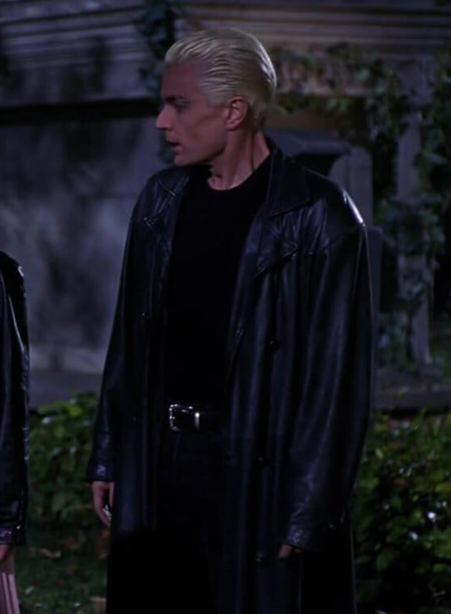 Harpoon Spike Inspired Black Coat - Buffy The Vampire Slayer Style