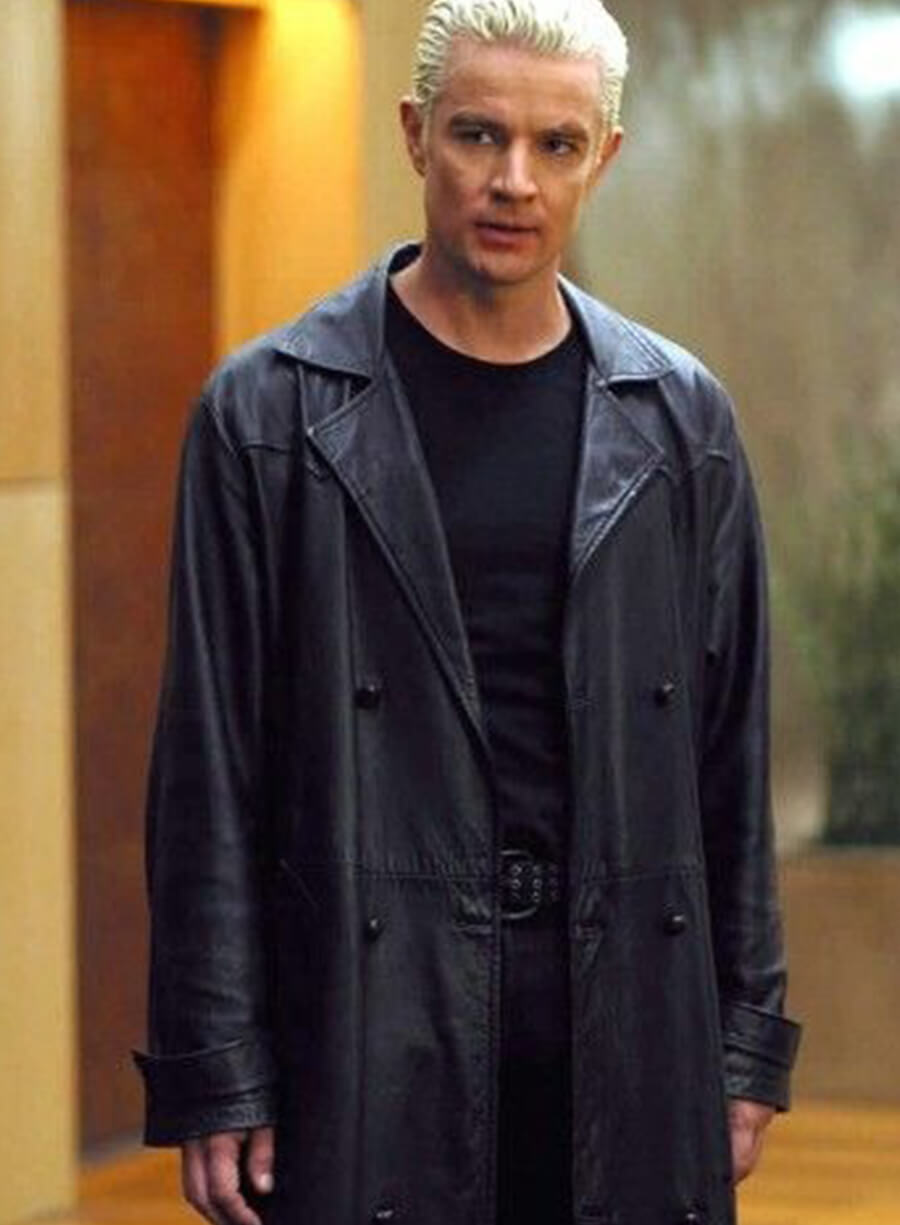 Harpoon Spike Inspired Black Coat - Buffy The Vampire Slayer Style