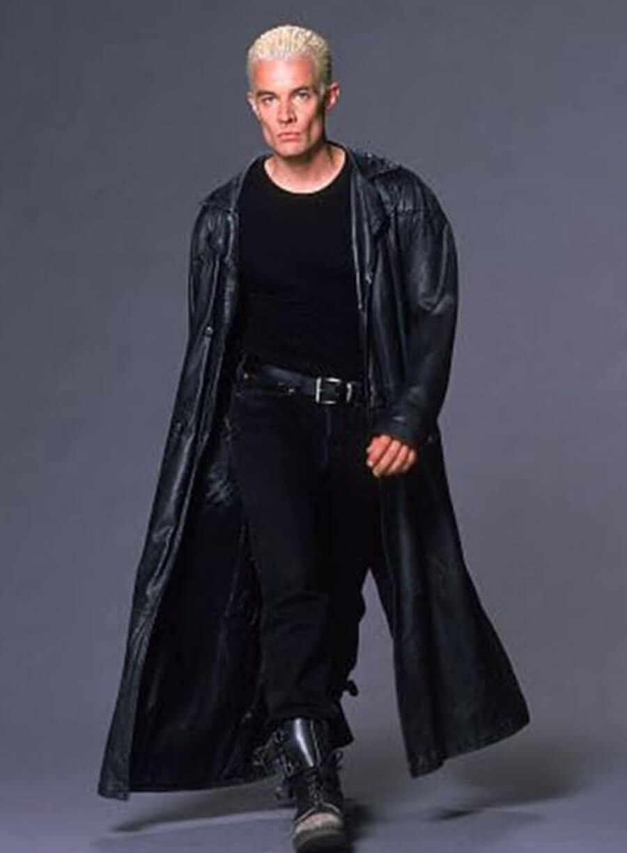 Harpoon Spike Inspired Black Coat - Buffy The Vampire Slayer Style