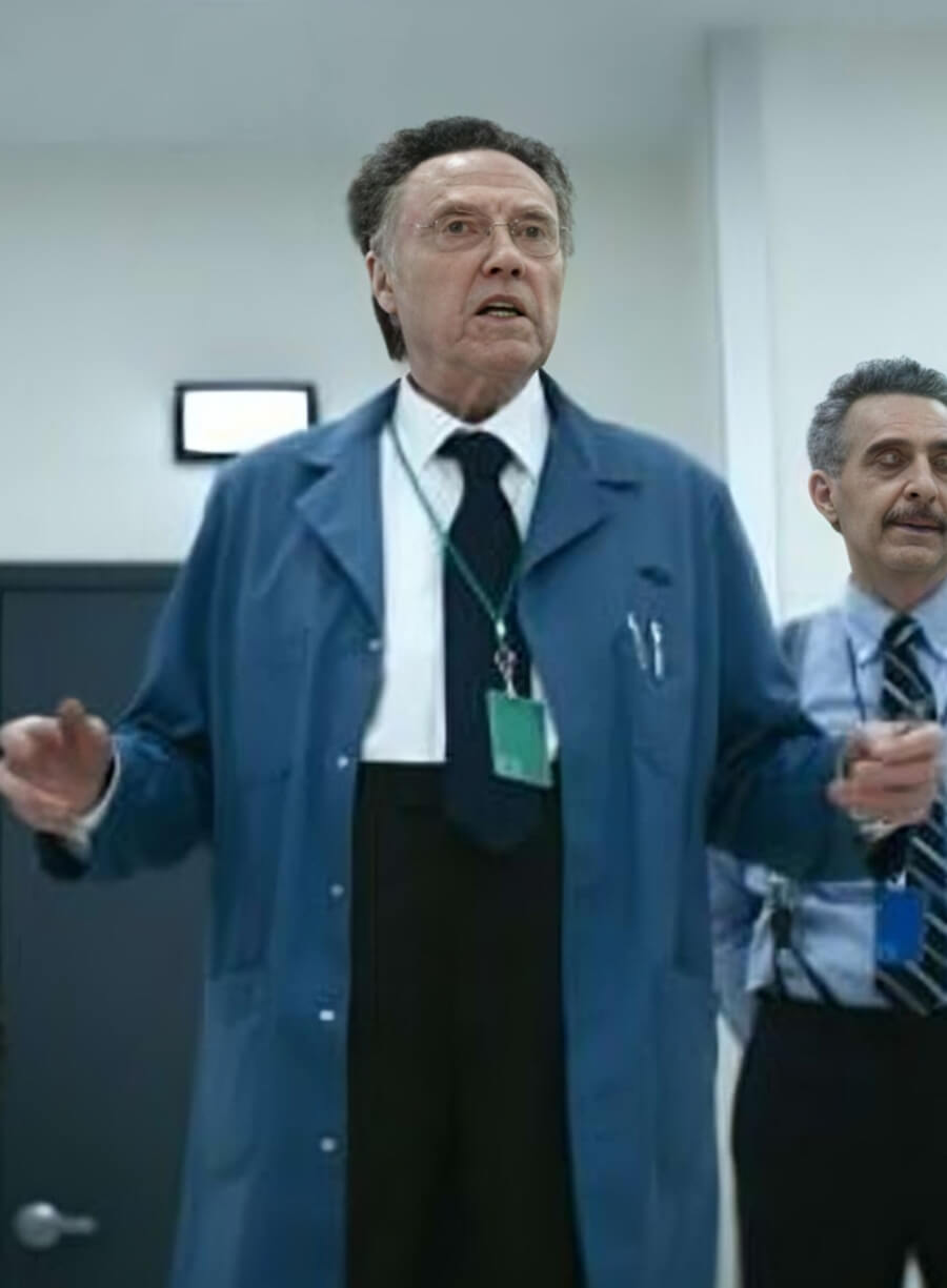 Harpoon Burt Goodman Inspired Blue Coat - Severance S01 Style