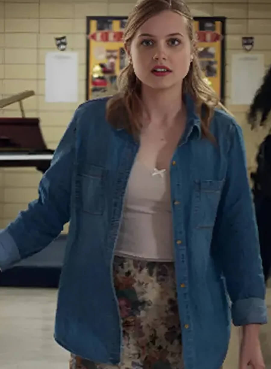 Harpoon Cady Heron Inspired Blue Denim Jacket - Mean Girls 2024 Style