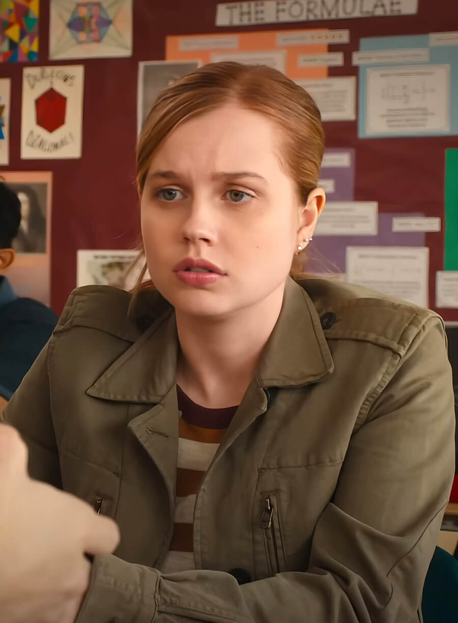 Harpoon Cady Heron Inspired Brown Cotton Fabric Cotton Jacket - Mean Girls 2024 Style