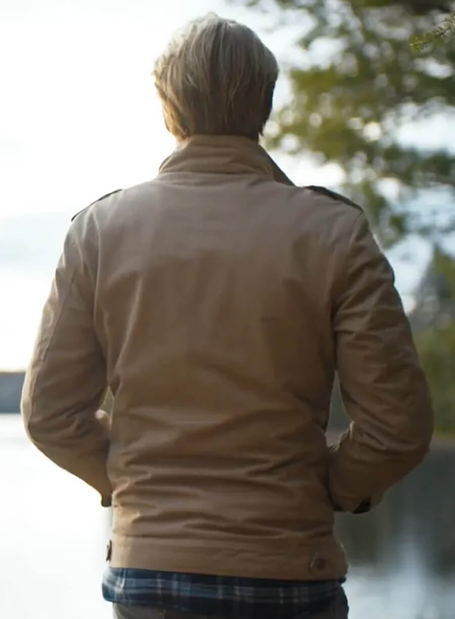 Harpoon Cal Jones Inspired Beige Cotton Jacket - Sullivan's Crossing Style