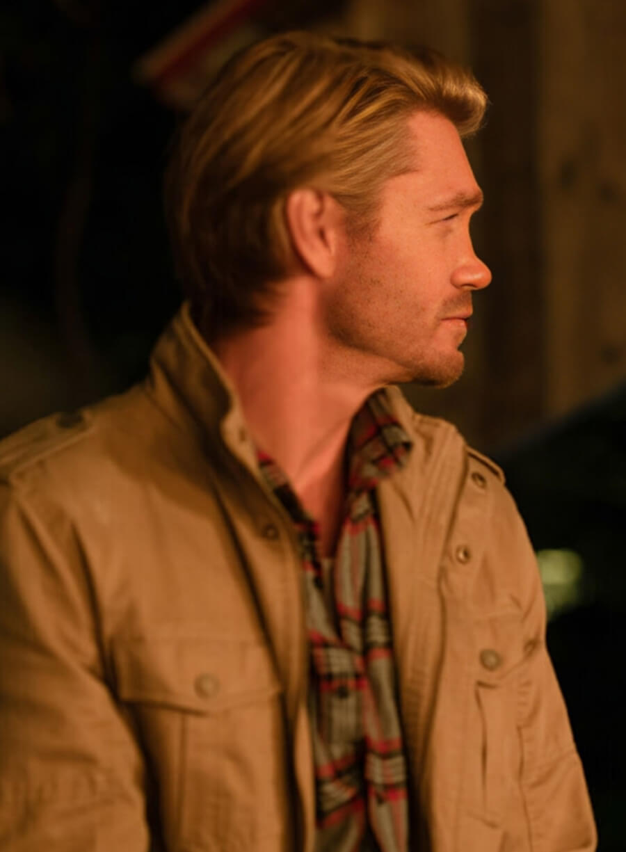 Harpoon Cal Jones Inspired Beige Cotton Jacket - Sullivan's Crossing Style