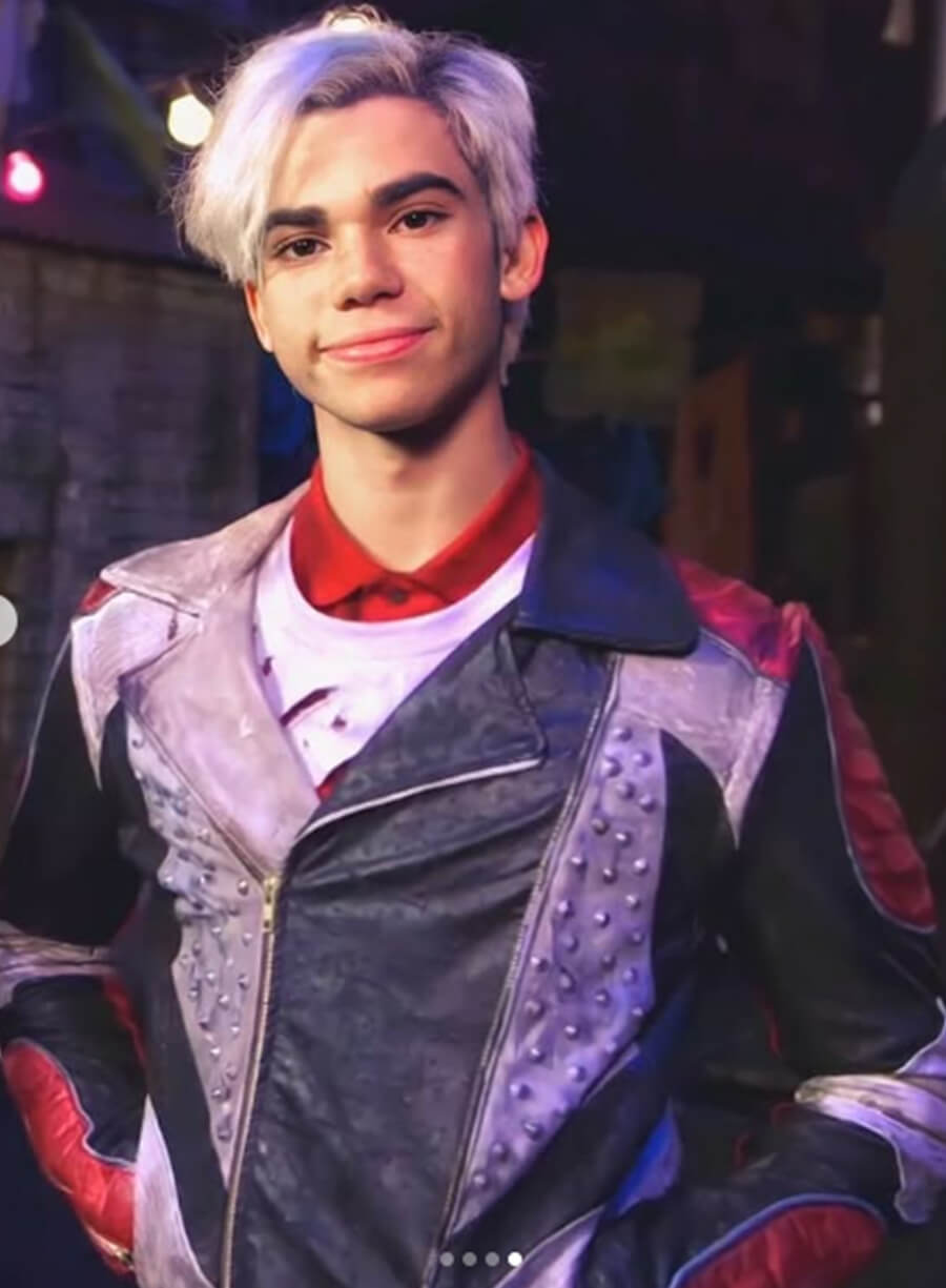 Harpoon Carlos Inspired Multicolor Faux Leather Costume Jacket - Descendants 2 Style
