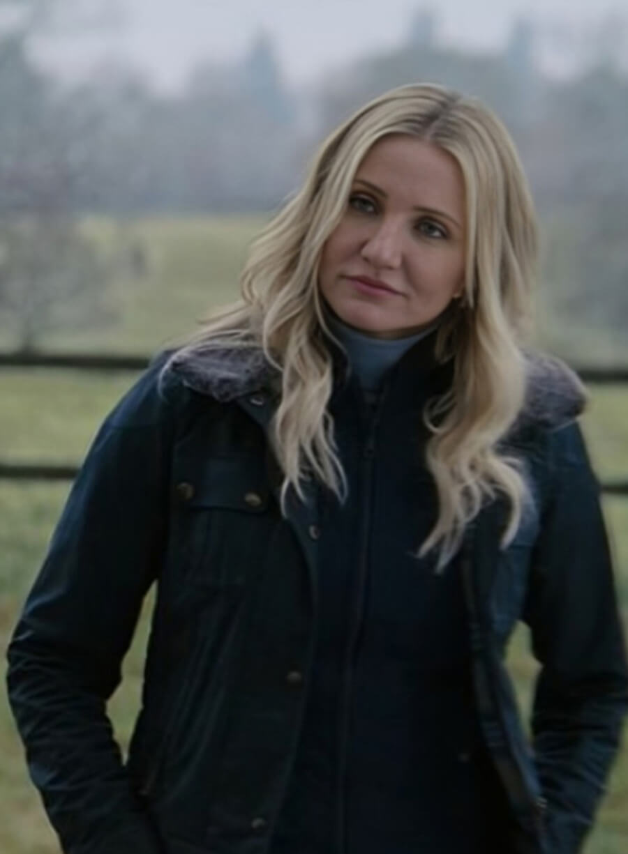 Harpoon Emily Inspired Black Leather Jacket - Back in Action 2025 Style