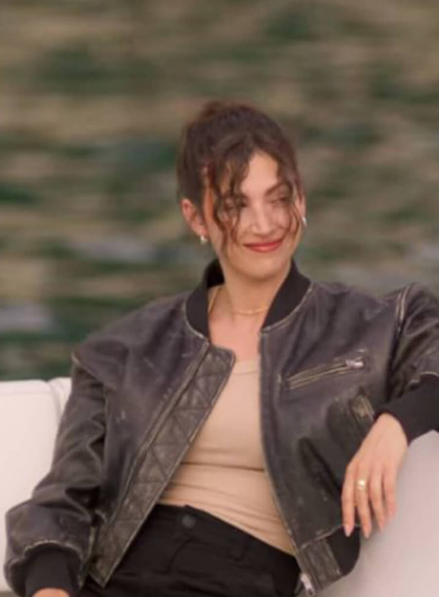 Harpoon Camila Inspired Black Leather Jacket - Lift 2024 Style