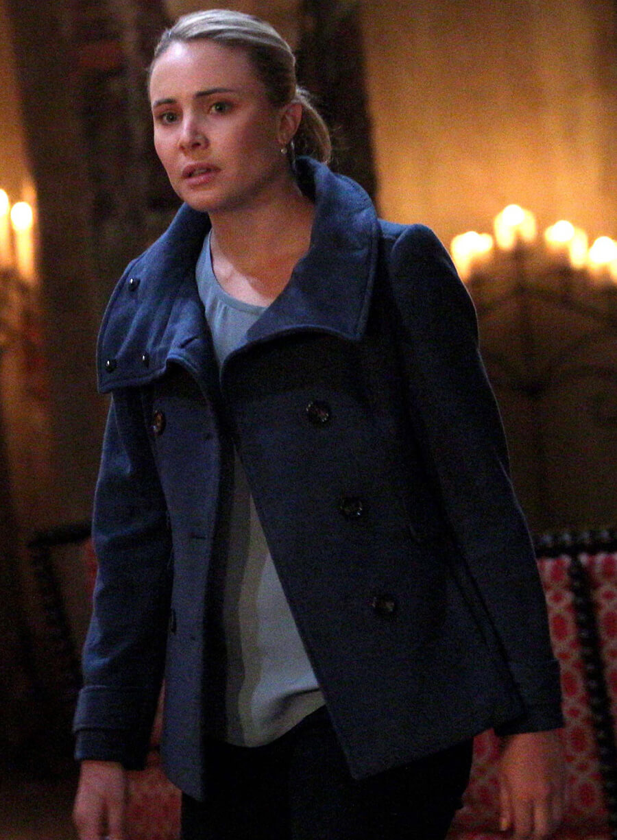 Harpoon Camille O'Connell Inspired Blue Coat - The Originals Style