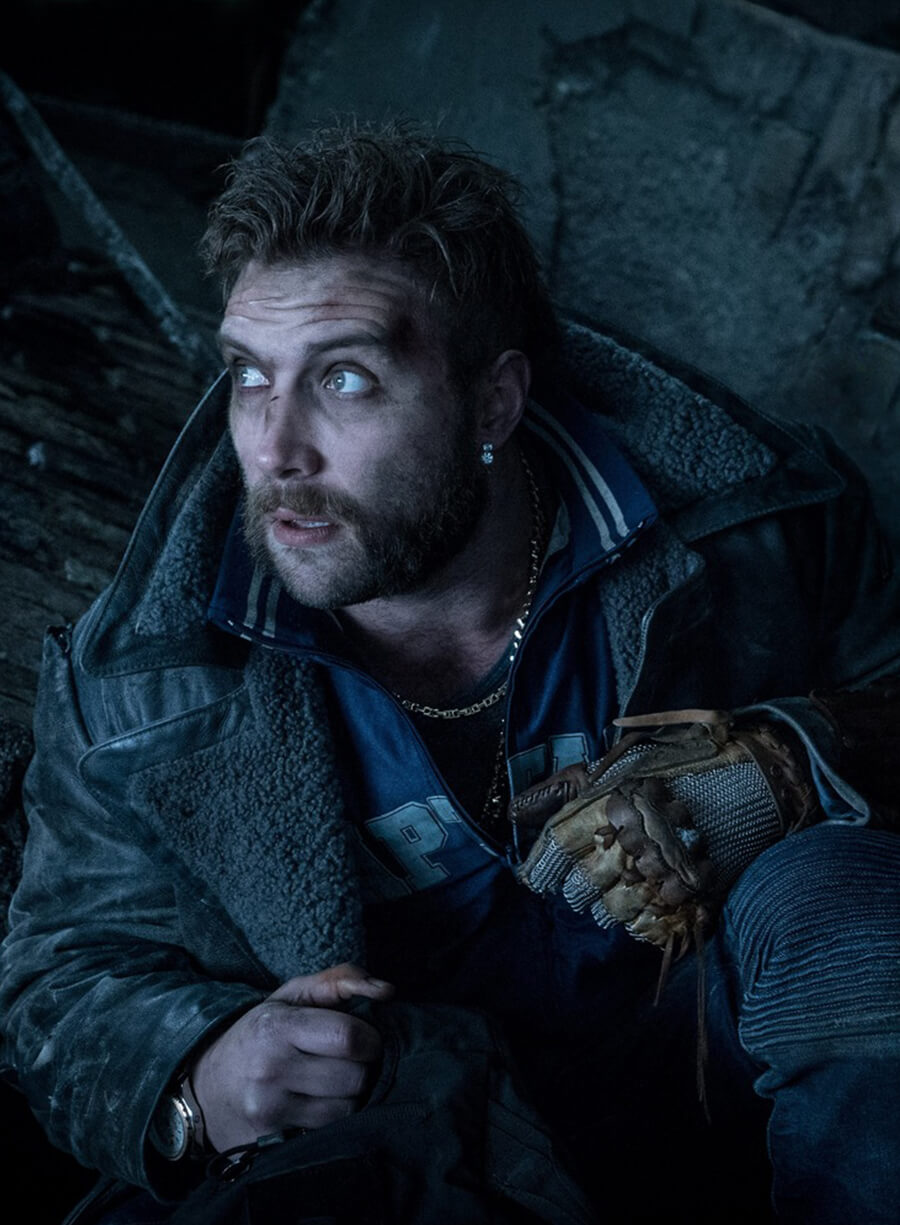 Harpoon Captain Boomerang Inspired Black Real Leather Coat - The Suicide Squad 2 Style