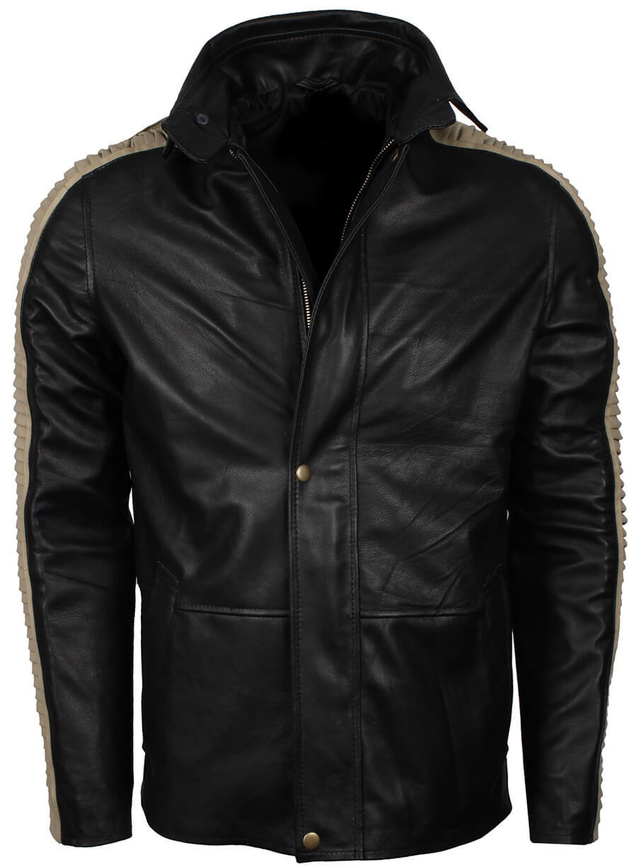 Harpoon Captain Cassian Andor Inspired Black Hooded Jacket - Star Wars Rogue One Style