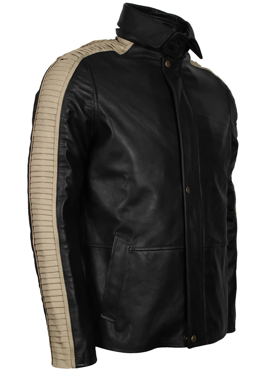 Harpoon Captain Cassian Andor Inspired Black Hooded Jacket - Star Wars Rogue One Style