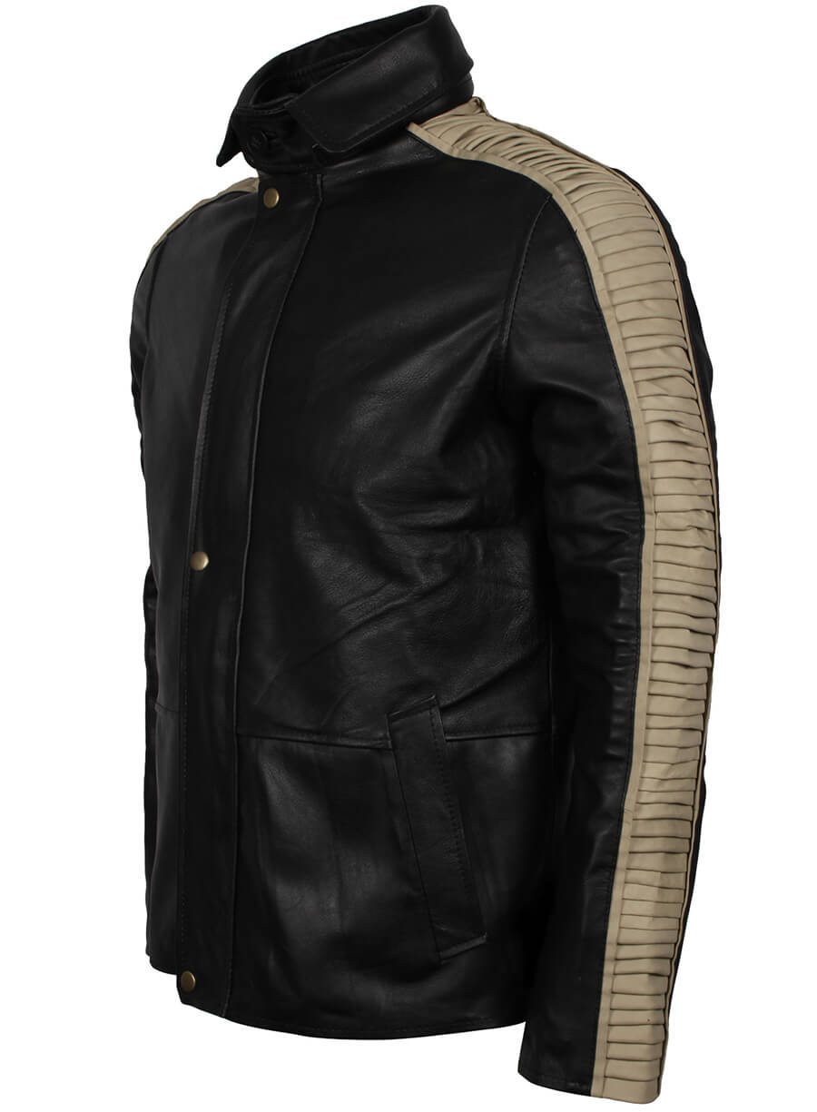 Harpoon Captain Cassian Andor Inspired Black Hooded Jacket - Star Wars Rogue One Style