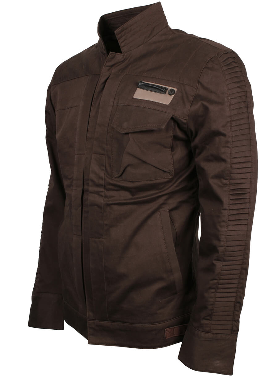 Harpoon Captain Cassian Andor Inspired Brown Leather Jacket - Star Wars Rogue One Style