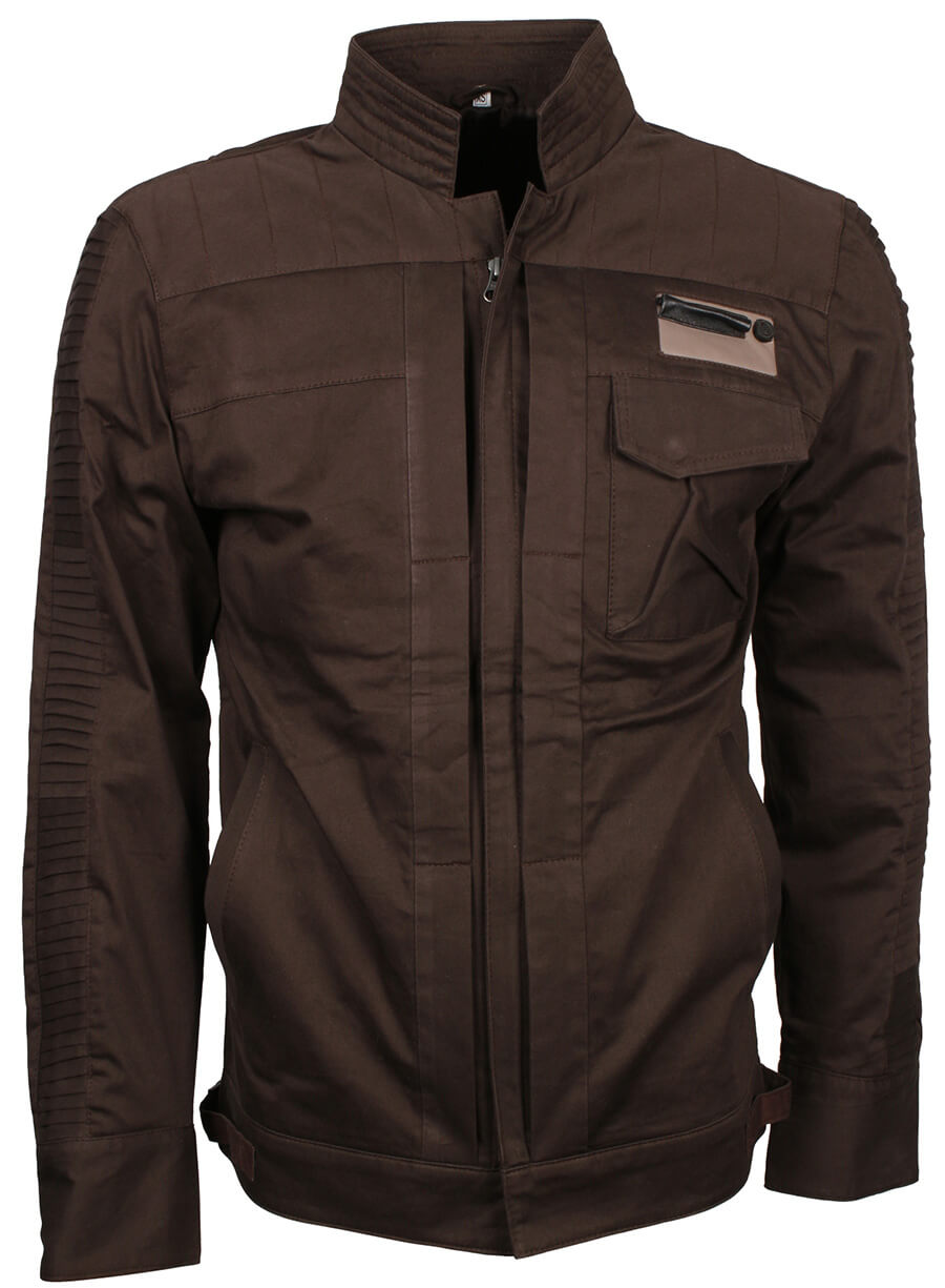 Harpoon Captain Cassian Andor Inspired Brown Leather Jacket - Star Wars Rogue One Style