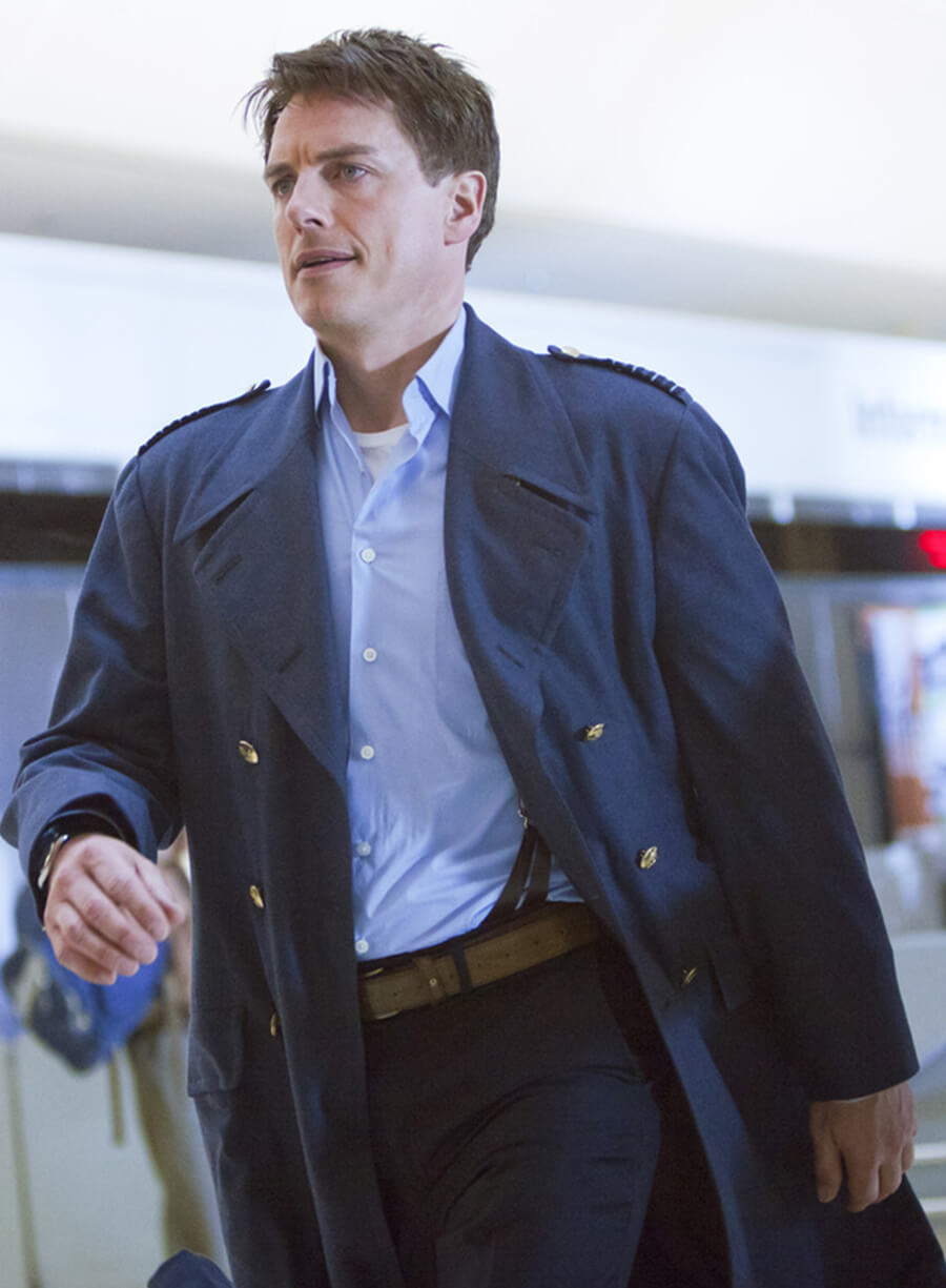 Harpoon Captain Jack Harkness Inspired Blue Coat - Torchwood Style