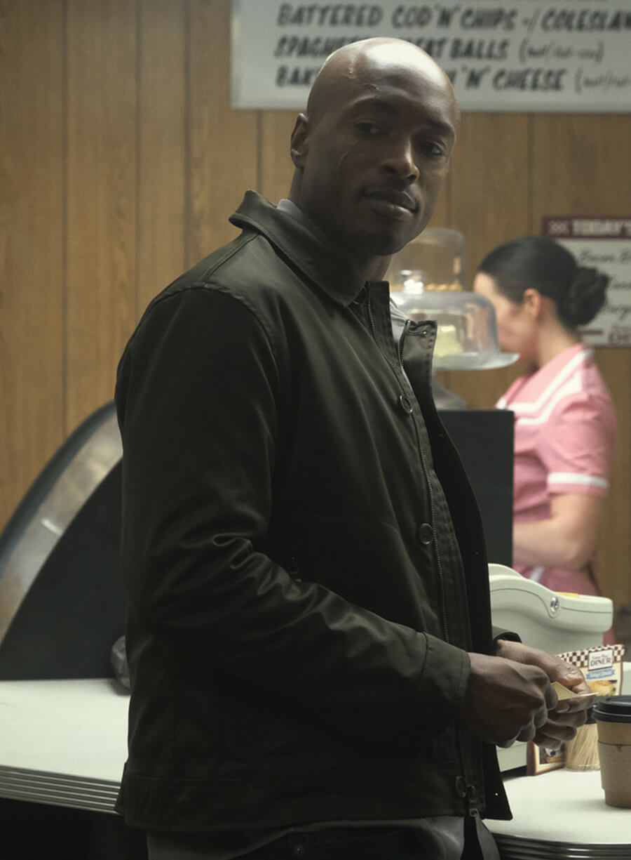 Harpoon Captain Luthor Inspired Green Leather Jacket - Superman & Lois Style