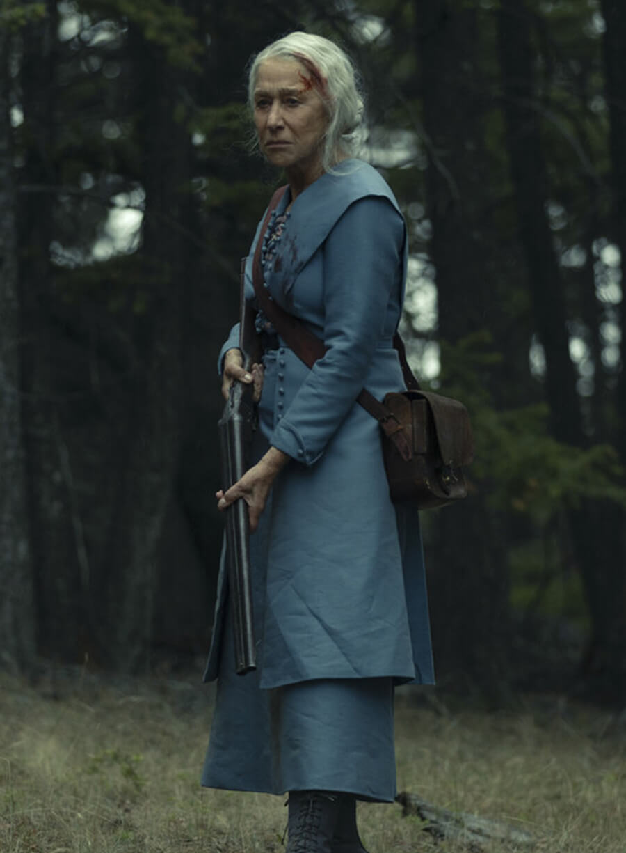 Harpoon Cara Dutton Inspired Grey Coat - 1923 Style