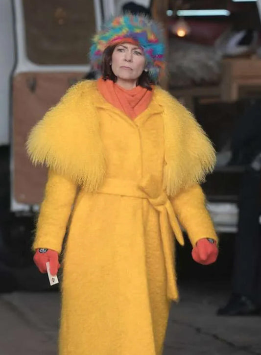 Harpoon Elsbeth Tascioni Inspired Yellow Coat - Elsbeth S02 Style