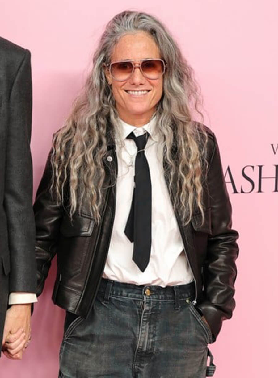Harpoon Cass Bird Inspired Black Leather Jacket - 2025 Victoria's Secret Fashion Show Style