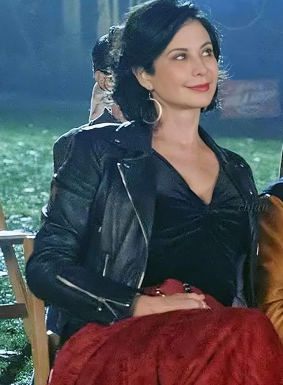 Harpoon Cassie Nightingale Inspired Black Leather Jacket - Good Witch Style