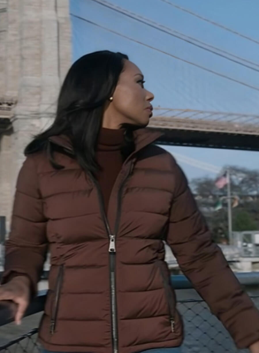 Harpoon Catherine Weaver Inspired Maroon Leather Jacket - The Night Agent S02 Style