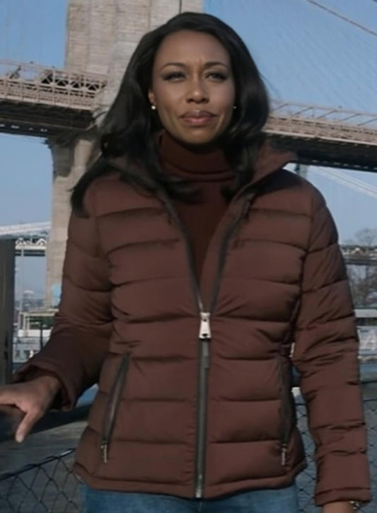 Harpoon Catherine Weaver Inspired Maroon Leather Jacket - The Night Agent S02 Style