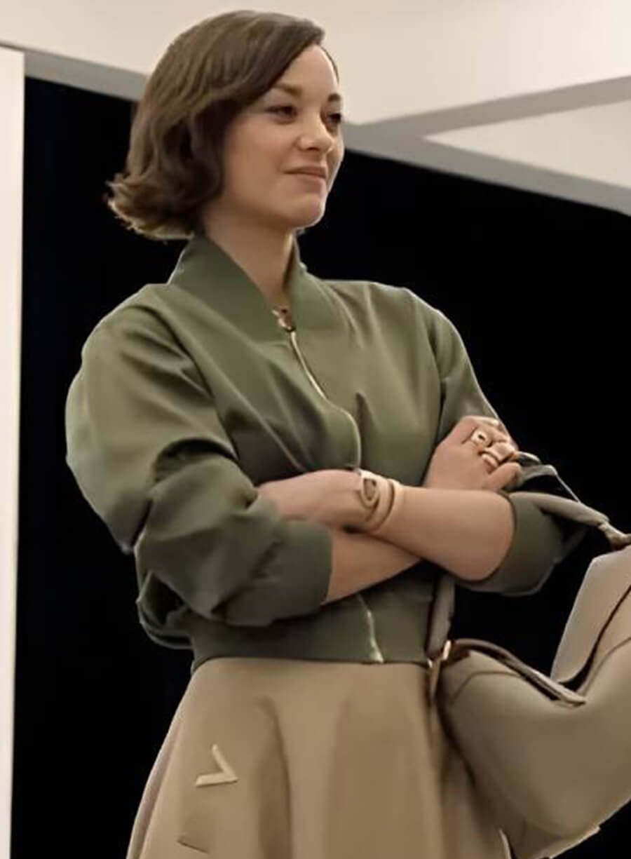 Harpoon Celine Dumont Inspired Green Bomber Jacket - The Morning Show Style