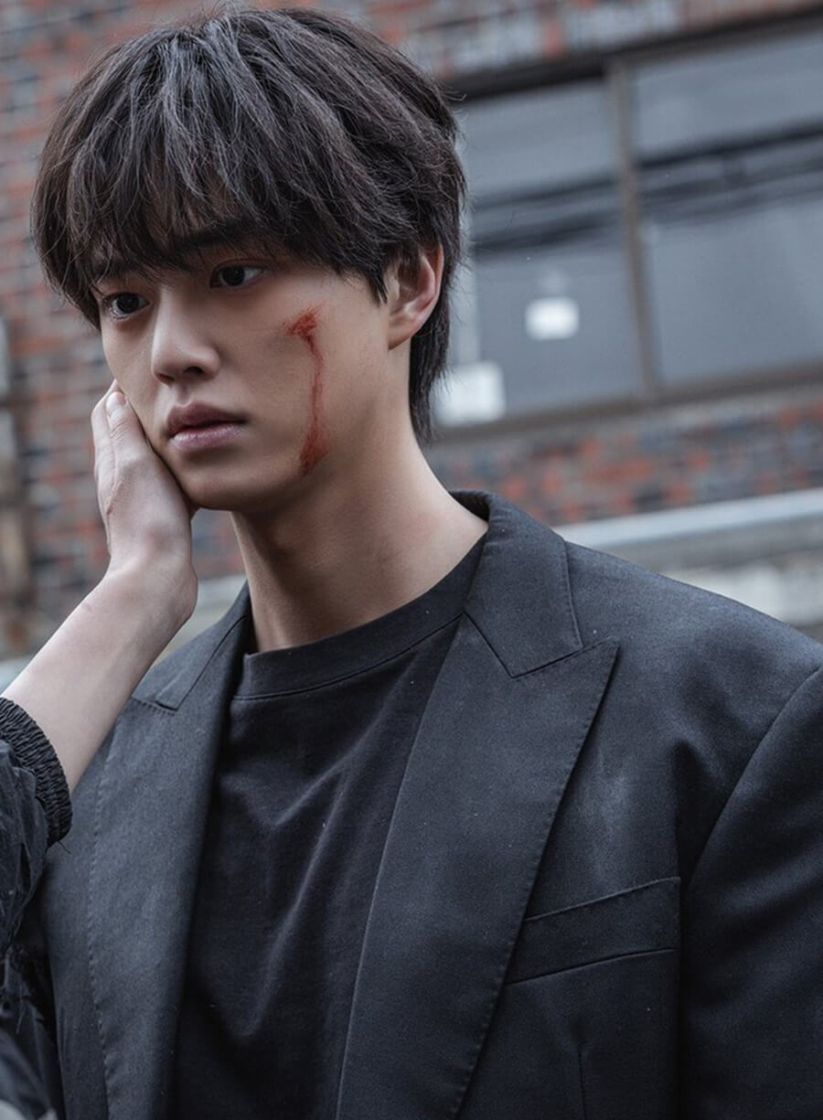 Harpoon Cha Hyun-su Inspired Black Leather Jacket - Sweet Home Style