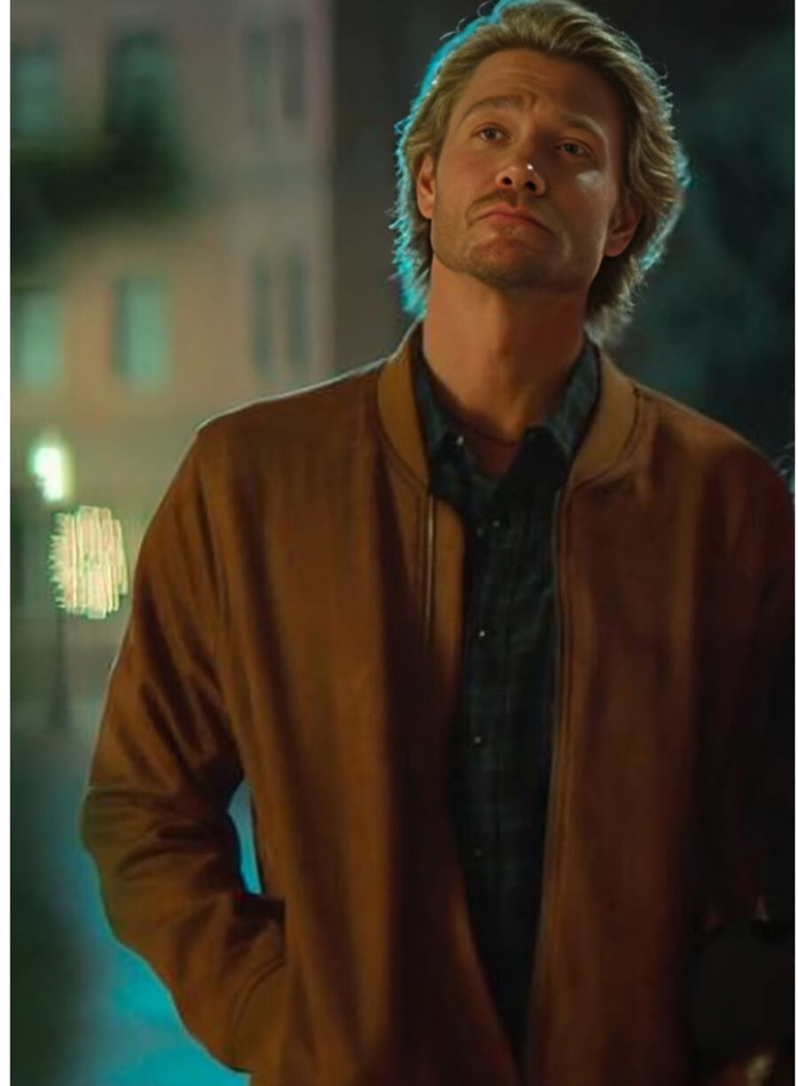 Harpoon Luke Inspired Brown Bomber Jacket - The Merry Gentlemen Style