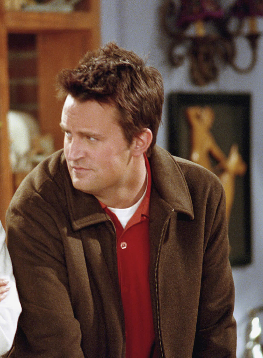 Harpoon Chandler Bing Inspired Brown Wool Jacket - Friends Style