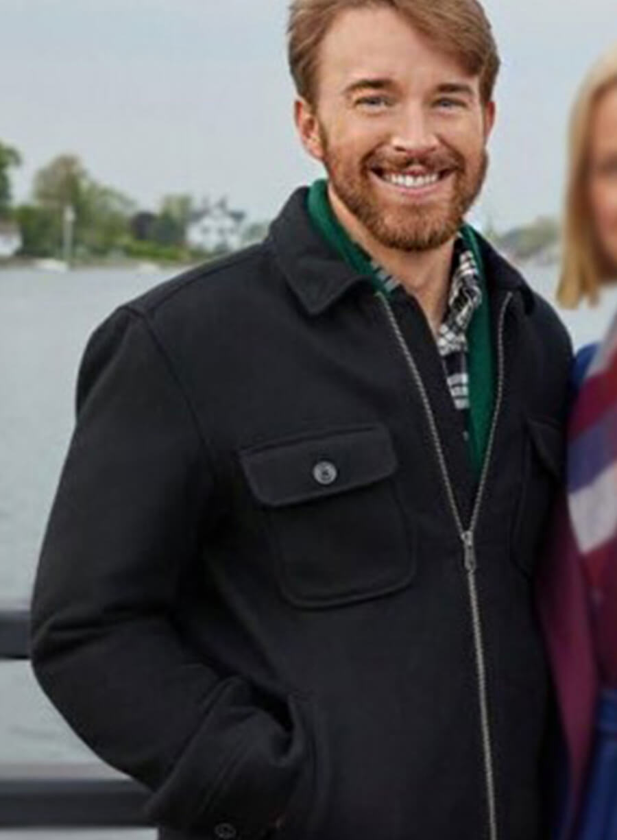Harpoon Sawyer Inspired Black Leather Jacket - Mystic Christmas Style