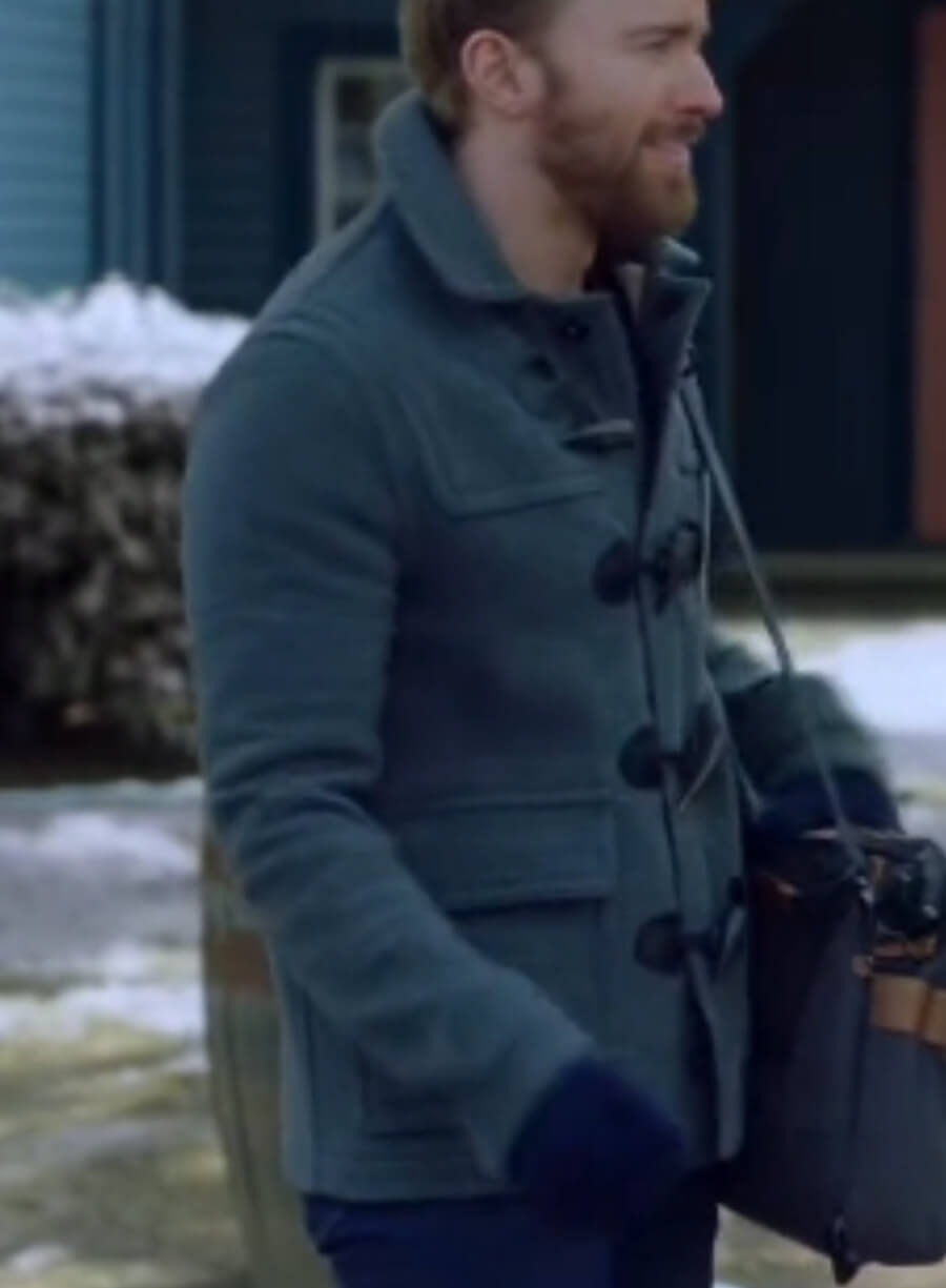 Harpoon Sawyer Inspired Grey Leather Jacket - Mystic Christmas Style