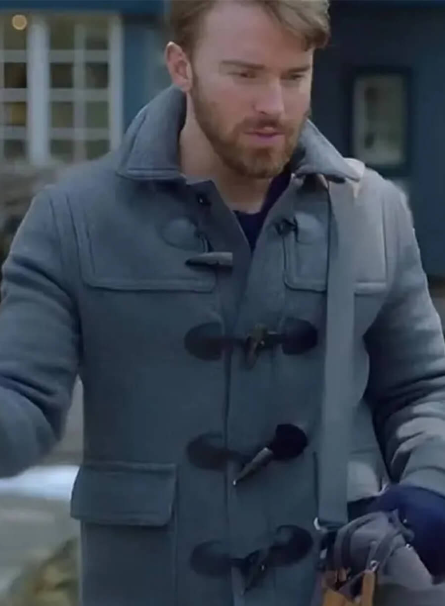 Harpoon Sawyer Inspired Grey Leather Jacket - Mystic Christmas Style