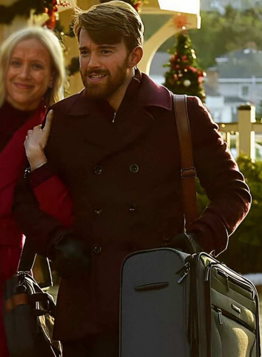 Harpoon Sawyer Inspired Maroon Coat - Mystic Christmas Style