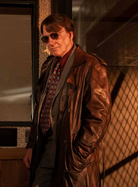 Harpoon Charles-Haden Savage Inspired Brown Coat - Only Murders in the Building Style