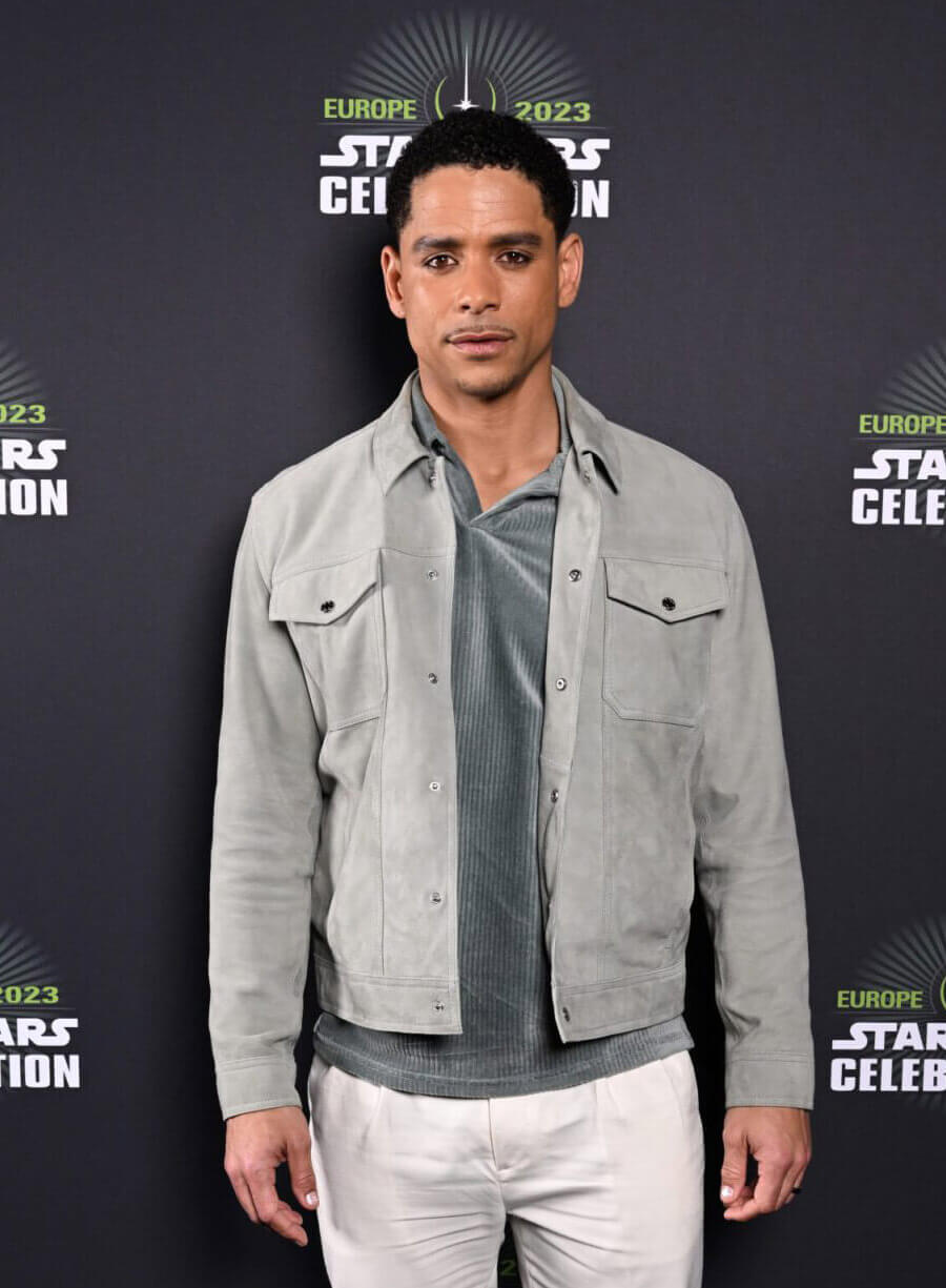 Harpoon Charlie Barnett Inspired Grey Cotton Fabric Cotton Jacket - Star Wars: The Acolyte Style