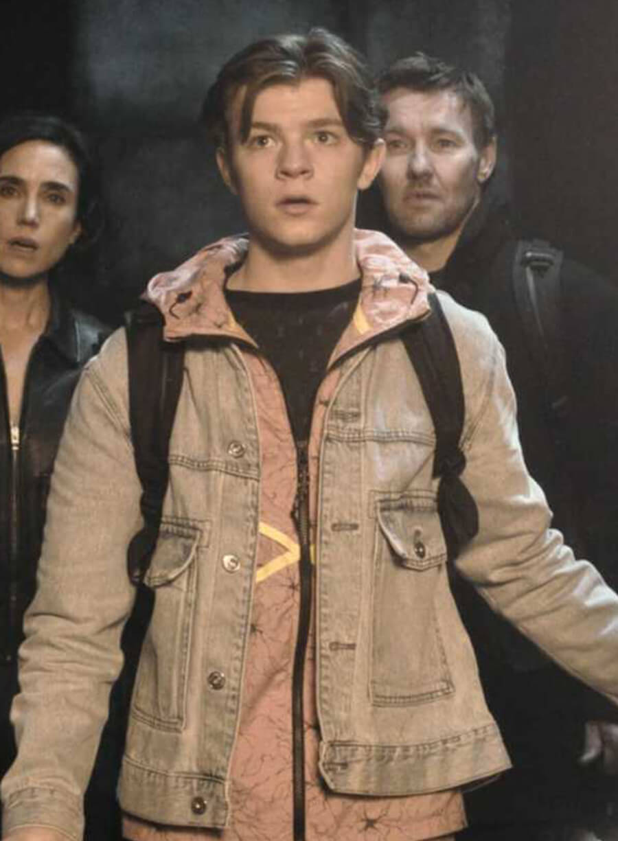 Harpoon Charlie Dessen Inspired Blue Denim Hooded Jacket - Dark Matter 2024 Style