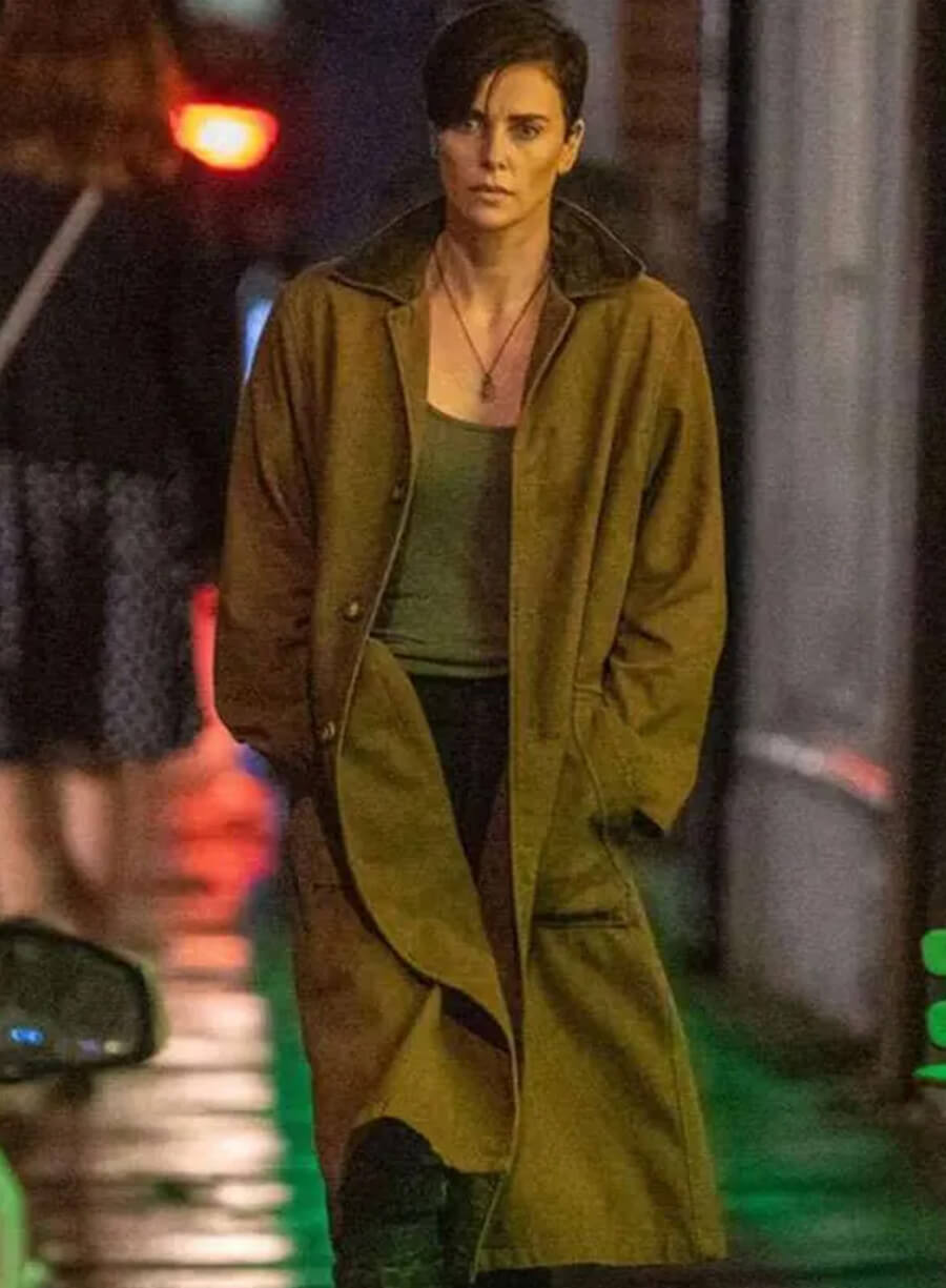 Harpoon Andy Inspired Brown Coat - The Old Guard Style