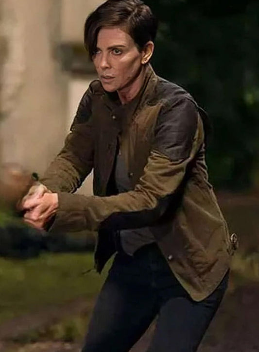 Harpoon Andy Inspired Brown Leather Jacket - The Old Guard Style